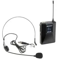 OMNITRONIC UHF E-FLEX Taschensender 823-832/863-865 MHz