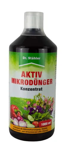 Aktiv Mikrodünger Konzentrat 1000ml - organischer NK-Dünger, flüssig