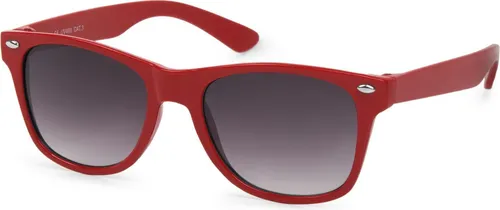 styleBREAKER Kinder Sonnenbrille Retro Nerd Design mit verspiegelten oder getönten Gläsern | UV400 Schutz | Kunststoffrahmen | für Kleinkinder 18 Monate bis 4 Jahre
