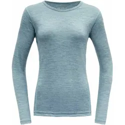 Devold Breeze Merino 150 Shirt WMN cameo melange (317A) M - Damen Skitourenunterwäsche aus 100% Merinowolle, leicht, thermoregulierend und ideal für Outdoor-Aktivitäten wie Wandern. Hält trocken und geruchsfrei für ganzjährigen Komfort.