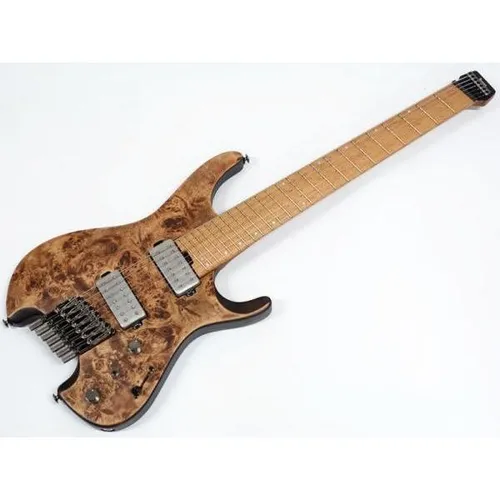 Ibanez QX527PB-ABS Antique Brown Stained 7-String Gitarre - Elektrische Gitarre mit 7 Saiten, ideal für komplexe Melodien und kraftvolle Riffs in einem eleganten antiken Braun-Finish.