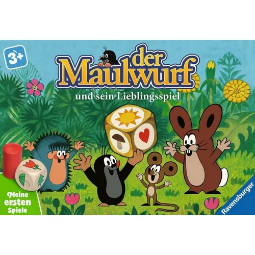 Der Maulwurf und sein Lieblingsspiel - Spaß für die ganze Familie - Produktart: Spielware, fördert die Kreativität und sorgt für unvergessliche Spielmomente.