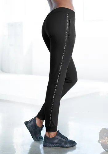 LASCANA ACTIVE Jogginghose für Damen, Größe XS, schwarz