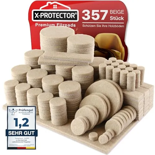 X-Protector Filzgleiter 357 Stück von X-Protector