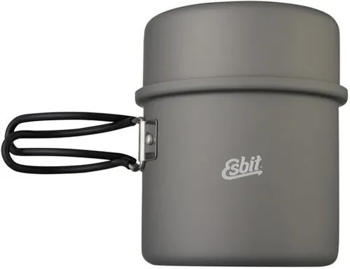 Esbit Duo Kochtopf 1L+475ml aus Aluminium in grau von Esbit
