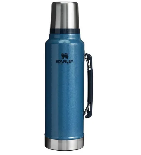 Stanley 1913 Thermoflasche CLASSIC VAKUUM-FLASCHE 1,4 l - blau, Stanley CLASSIC VAKUUM-FLASCHE 1,4 l - blau