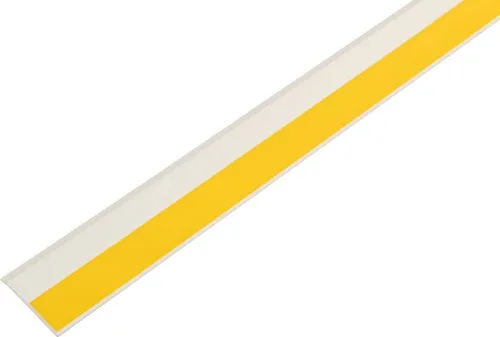 SCHELLENBERG Zierleiste PVC-Flachleiste, selbstklebend, 1,5 m Länge, 3, 4 oder 5 cm Breite, selbstklebend, Verblendung von Fugen und Übergängen an Fenstern, Schränken oder Türen