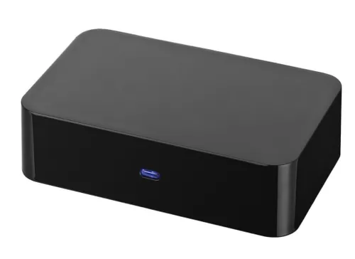 Monacor WSA-10BT Bluetooth Adapter - Zubehör für drahtlose Audioübertragung, ermöglicht die Wiedergabe von Musik von mobilen Geräten auf Ihrer Audioanlage mit aptX für hohe Audioqualität.