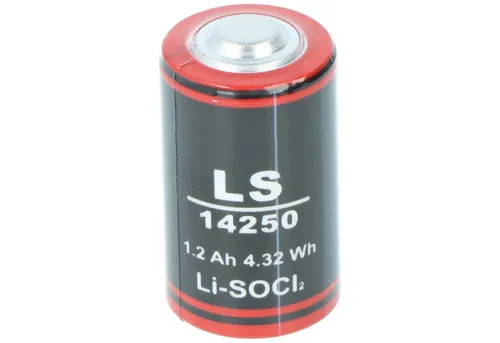 AccuCell ER14250 Lithium Batterie 1/2 AA 3,6 Volt 1200mAh LS14250