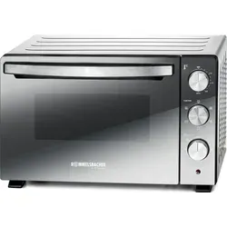 ROMMELSBACHER Back Grill Ofen BGS 1500 - 30 Liter, energiesparend mit 6 Heizarten und motorischem Drehspieß für perfekte Grill- und Backergebnisse