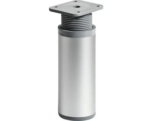Produktbild Möbelfuß alu Ø 40 mm höhenverstellbar 100-115 mm bis 50 kg