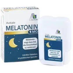 MELATONIN 1 mg Mini-Tabletten im Spender 120 St