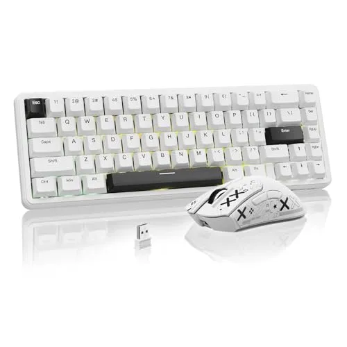 ATTACK SHARK X65 HE Gaming-Tastatur & R1 Maus-Set