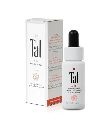 Tal® MED Nagelölserum 15ml – Zweiphasen Nagelpflegeöl für gesunde, splitterfreie Nägel – fördert Wachstum & Regeneration – ideal nach Gelnägeln – dermatologisch getestet
