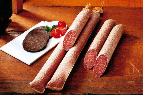 Lange dürre Mettwurst | Stück ca. 500g