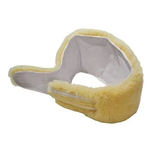 Lammfell - NIERENGURT Lammfellwärmer Nierenwärmer Rückenwärmer S-3XL Größe S, Farbe Gelb