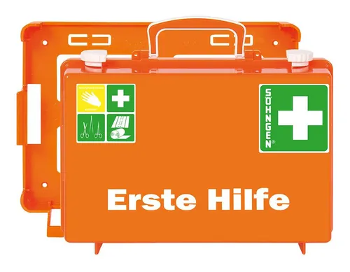 Holthaus Erste-Hilfe-Nachfüllset DIN 13157, 145-teilig - Nachfüllset für Erste-Hilfe-Koffer, ideal für Schulen und Betriebe. Enthält hochwertige Komponenten gemäß DIN 13157 mit bis zu 5 Jahren Haltbarkeit. Made in Germany.