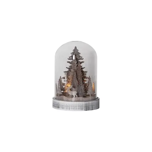 EGLO Dekoobjekt Kupol - Stilvolle Dekoration für Ihr Zuhause - Nussknacker, Aufstell-Dekoobjekt in braun-patina, ideal für festliche Anlässe oder als ganzjähriger Blickfang.