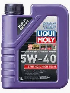 LIQUI MOLY Motoröl 5W-40 Diesel Synthetiköl Motor Öl ACEA A3/B4 ACEA A3/B3 API CF Synthoil 1L Kompatibel mit VW Golf 4 Schrägheck 1J1 POLO 9N Transporter T4 Bus 70B, 70C, 7DB, 7DK, 70J, 70K, 7DC, 7DJ