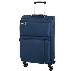 D&N Lederwaren Travel Line 6704 - 4-Rollen Trolley L 75cm EXP 