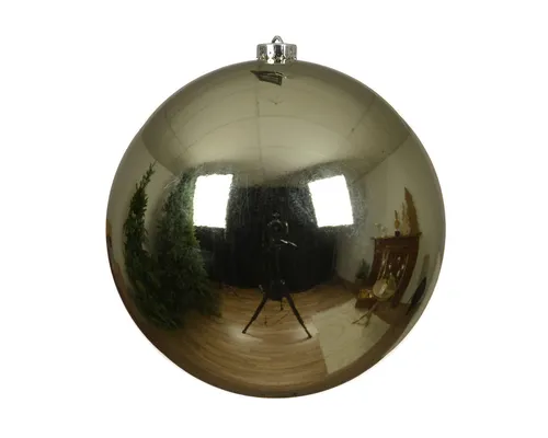 Kaemingk Weihnachtsbaumkugel, Weihnachtskugeln Kunststoff 14cm 1 Stück - Rosmarin