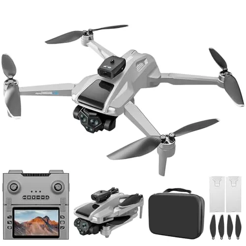 OBEST GPS Drohne mit Kamera 4K EIS Erwachsene mit Bildschirm 4.5