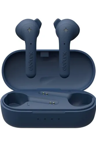 Defunc True Music Kopfhörer, In-Ear Kopfhörer, Blau, Noice Cancelling
