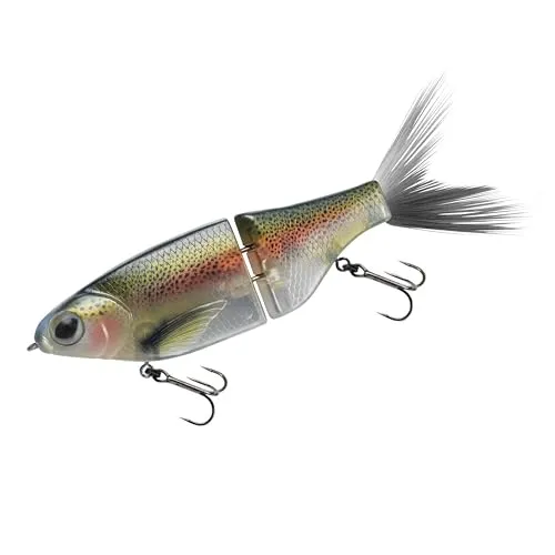 Spro KGB Series Chad Shad 180 - Swimbait für Hechtangeln - Der 18 cm lange Kunstköder überzeugt mit realistischen Farben und einem verführerischen Laufverhalten. Ideal für kapitale Raubfische, ausgestattet mit scharfen Haken und detailreichem Design.