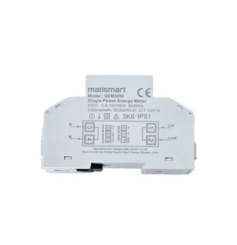 Matis SEM2000 Einphasen-Smartmeter 230V bis 100A