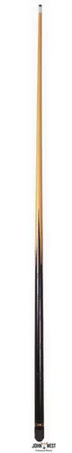 John West Billardqueue - Einteiliges Pool Billardqueue in 110 cm - Einteiliges Ahorn Billardqueue von John West, perfekt für Schulen und Gaststätten, ausgestattet mit 12 mm Schraubleder für präzises Spiel.