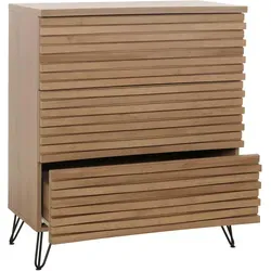 Kommode MCW-M49, 3D-Design Highboard mit 3 Schubladen