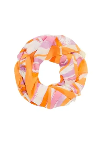 Comma Leichter Loop-Schal aus Baumwolle