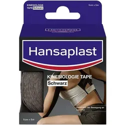 Hansaplast Sport Kinesiologie Tape 5 cmx5 m schwarz 