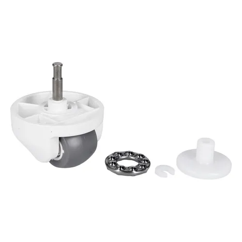 easyPART passend für 201-2102-24F1 Ecovacs Universalrad für Staubsauger-Roboter