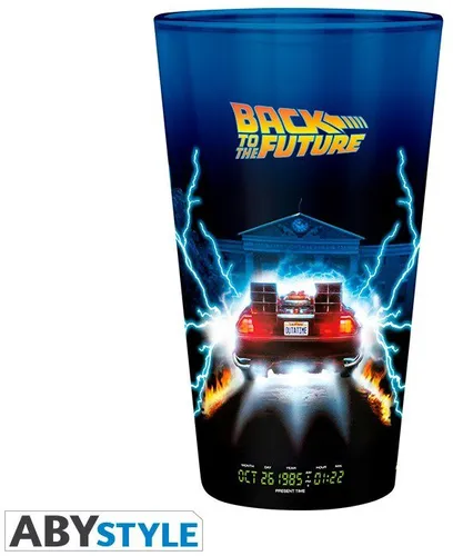 Back to the Future - DeLorean - Glas