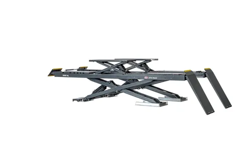 ATH-Heinl Wagenheber ATH Cross Lift 40 OGA – Scherenhebebühne für KFZ bis 4t - Robuste Scherenhebebühne mit hydraulischem Antrieb für eine maximale Hubhöhe von 2160 mm. Ideal für Reparaturen und Achsvermessungen. Wartungsfreundlich und sicher mit Not-Ablass-System.