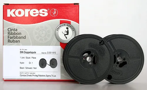 Kores Farbband Gruppe 1 DIN DS Nylon schwarz