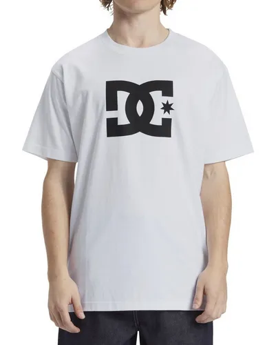 DC Shoes T-Shirt DC Star - Stylisches T-Shirt für Männer aus weichem Baumwoll-Jersey, mit auffälligem Plastisol-Print auf der Brust und klassischem Rundhalsausschnitt. Ideal für lässige Outfits und Freizeitaktivitäten.