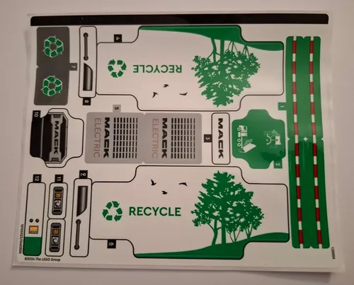 Technic Mack LR Electric Müllwagen 42167 von LEGO