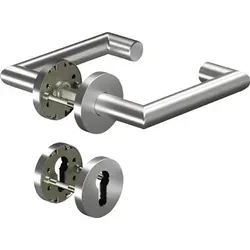 Rosettengrt.CORE8907 Drückergarnitur 8 mm für Türen