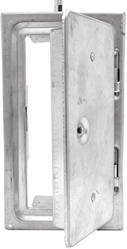 Produktbild Upmann Kamintür K 10.24, verzinkt Nennmaß 100 x 240 mm