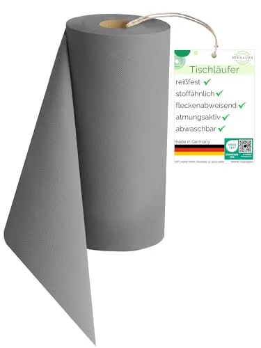 Tischläufer Grau von Sensalux