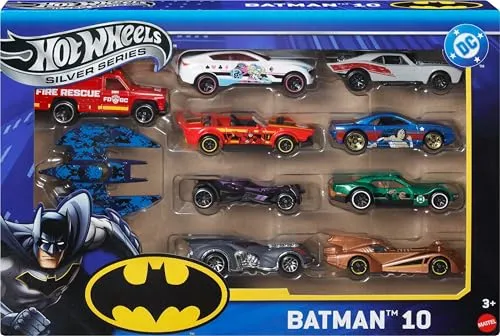 Hot Wheels Mid Tier Batman 10er-Pack AST 2025 Mix 1 von Hot Wheels
