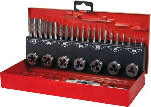 RUKO 245010 Maschinengewindebohrer-Set 31-teilig