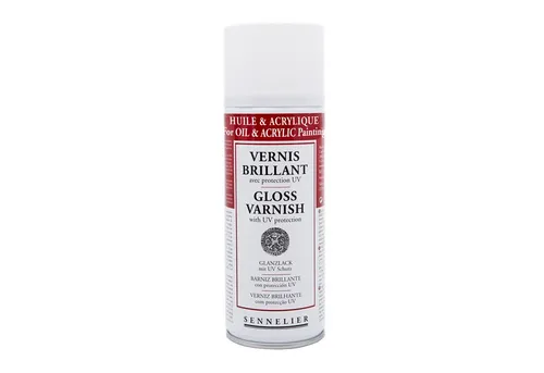 SENNELIER Ölfarbe 400ml Klarlack GLANZ mit UV Schutz in Sprühdose N135167