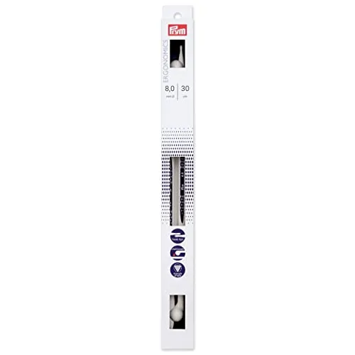 Prym 190311 Jackenstricknadeln Ergonomics 30 cm 8,00 mm