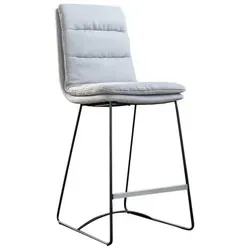 KAWOLA Thekenhocker Vince in grau von KAWOLA