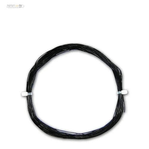 Dekoderlitze Kabel 0,32€/m) 10m Litze schwarz 0,5mm / 0,04mm² Lütze :-