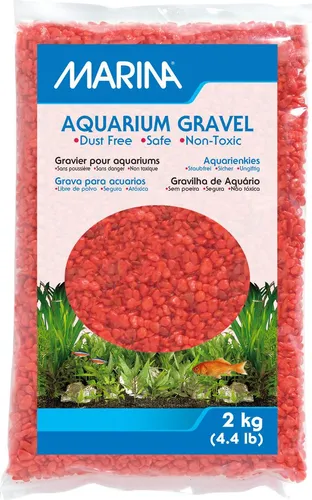 Marina Aquarienkies Gravel Orange 2 kg