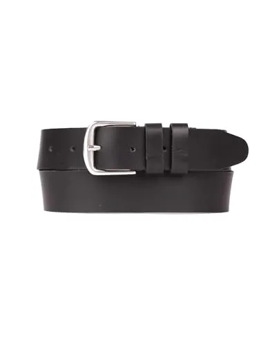 Petrol Industries Herren Ledergürtel Schwarz 95 cm - Hochwertiger Ledergürtel für Herren, vielseitig kombinierbar mit Jeans und casual Outfits. Inspiriert von Vintage-Autos, bietet dieser Gürtel einen zeitlosen Stil für jeden Anlass.